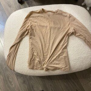 SKIMS FIT EVERYBODY LONG SLEEVE T-SHIRT Sz M